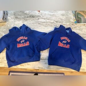 NFL Kids Blue Buffalo Bills Hoodie x2